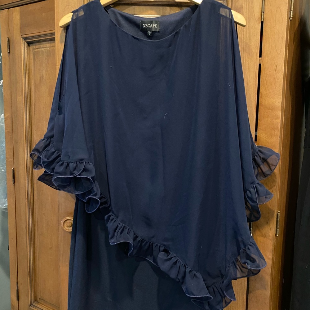 Xscape Navy Dress